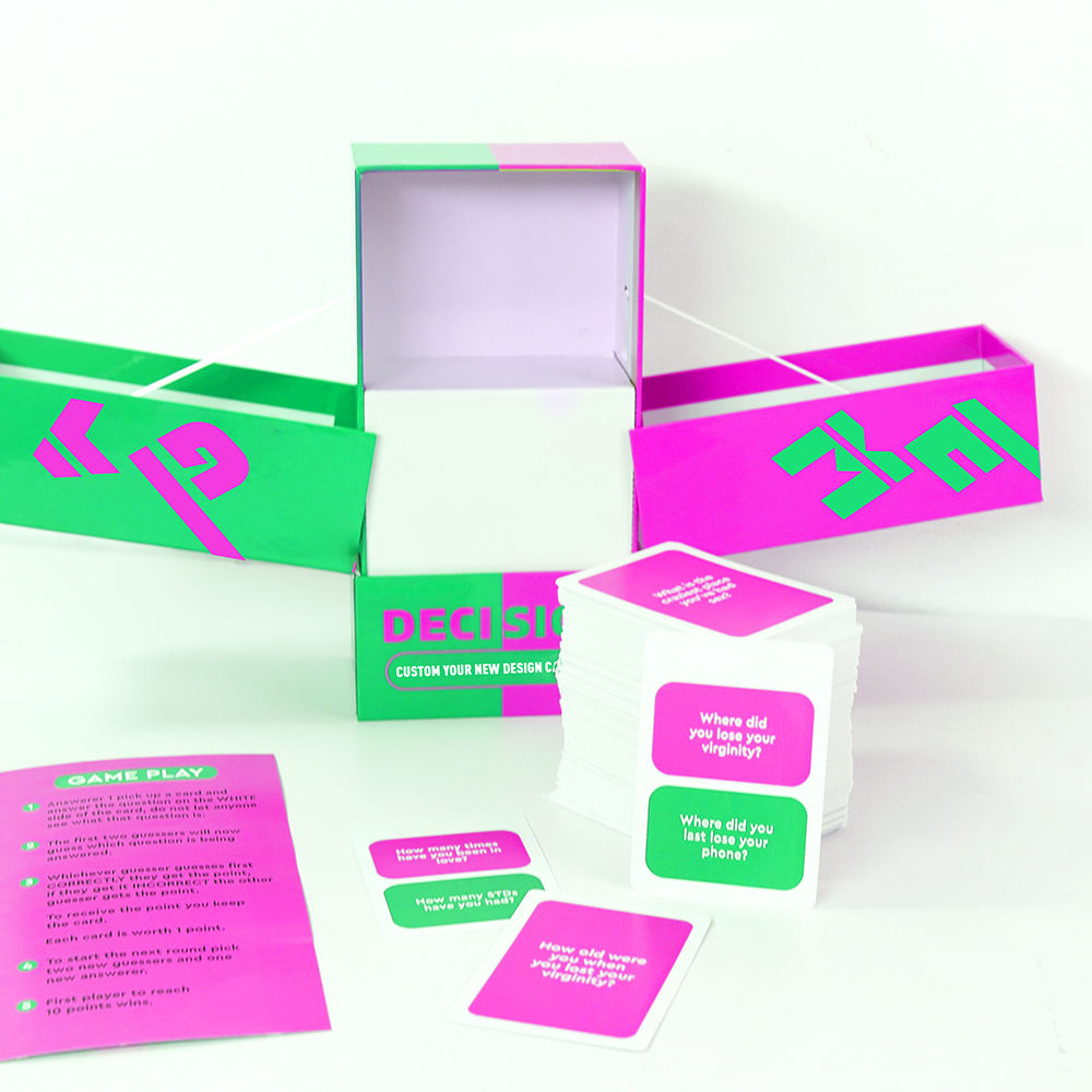 Card Game With Various Accessories