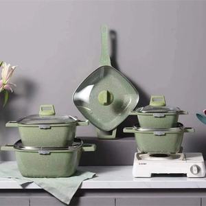 <span class=keywords><strong>Set</strong></span> di pentole per zuppe dal Design classico da 21 pezzi antiaderente in alluminio e medicale - Product Image 5