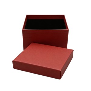 Scatola di Carta Rossa 9*8*5.5cm Apribile per Confezione Mini Bambole, Scatola Regalo - Product Image 5