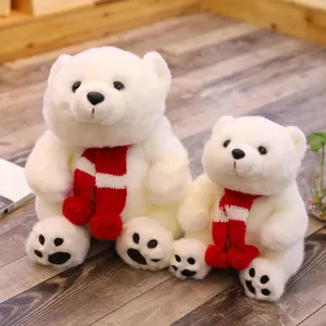 Mini oso de peluche suave, juguete de peluche, llavero de oso polar de peluche, oso de peluche personalizado, oso de peluche, oso polar de peluche