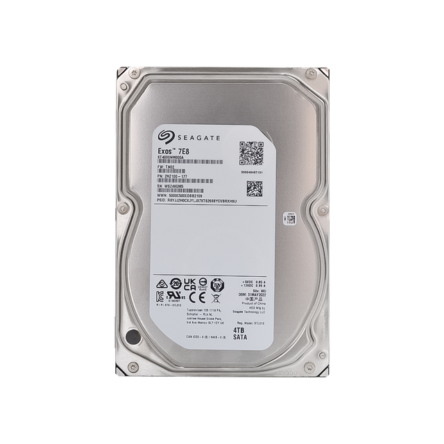 NEW OEM HDD 3.5" SATA 4TB MTBF 2000000hr 7200 RPM 256MB 215MB/s Enterprise Hard Drive EXOS ST4000NM000A