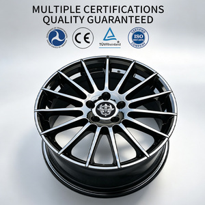 Rines FLowtone de 18 Pulgadas 5x112 en Negro Mate, Multirradio, de Aleación de Aluminio para Mercedes, Audi, <span class=keywords><strong>Golf</strong></span>, Jetta, Sagitar - Product Image 4