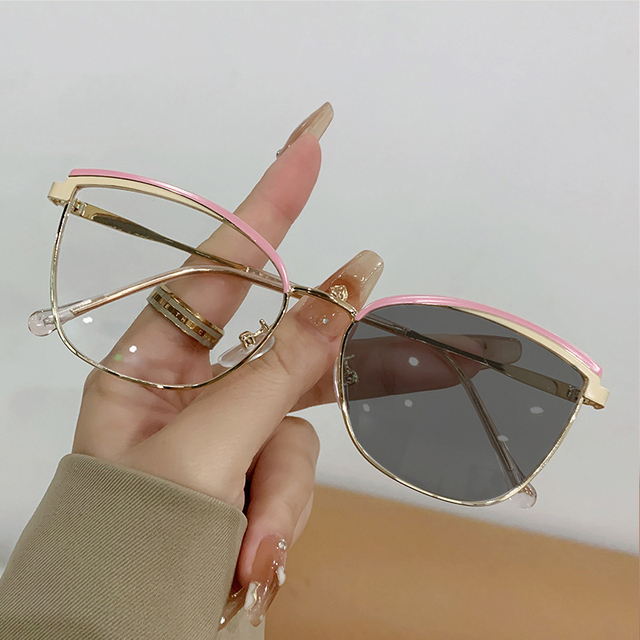 Color Changing Lens Anti Blue Light Blocking Glasses Eyewear Lunettes De Soleil Photochromic Sunglasses