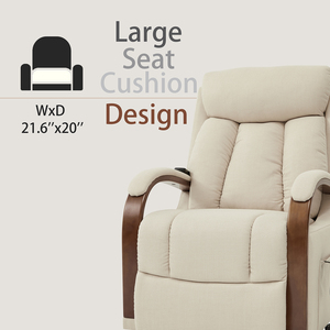 Fauteuil releveur électrique de qualité commerciale CJSmart Easy Care avec fonction d'inclinaison fluide et repose-pieds réglable pour la relaxation des seniors 918 - Product Image 5