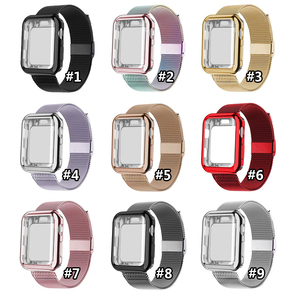 Para <span class=keywords><strong>Apple</strong></span> <span class=keywords><strong>Watch</strong></span> Case + <span class=keywords><strong>Watch</strong></span> Bandas de malla milanesa de <span class=keywords><strong>acero</strong></span> inoxidable - Product Image 6