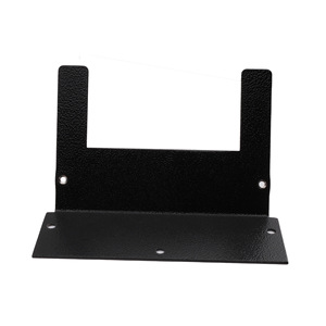 Tùy chỉnh khung kim loại màu đen tấm kim loại chế tạo với lỗ gắn độ chính xá<span class=keywords><strong>c</strong></span> cao - Product Image 3