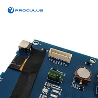 Proculus Panneau d'écran tactile capacitif de 10.1 pouces RK3128 Panneau Android industriel Modules LCD intelligents Tft