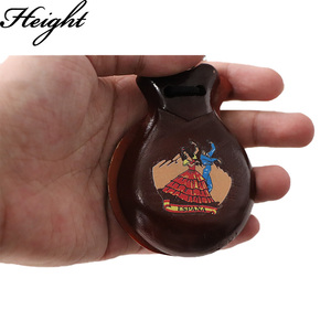 Boojum bois fait à la main HTCAO1 espagnol castagnette paire 9x6cm <span class=keywords><strong>Flamenco</strong></span> Instrument Portable traditionnel Instrument de musique accessoires - Product Image 6