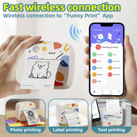 Mini-imprimante portable d'usine pour téléphone, imprimante photo, étiquettes et codes-barres Bluetooth