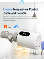 Vanne thermostatique intelligente moderne de la série TRV173 avec fonction Wi-Fi pour un contrôle précis de la température