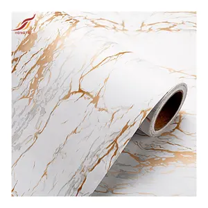 marble architectural vinyl films decorative foil self adhesive pvc vinyl wall sticker in china