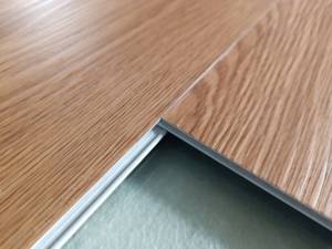 <b>Crystal</b> Surface Walnut Waterproof Duralex Luxury Ixpe Attached 7mm 8mm SPC Rigid Core Click Flooring - Product Image 3