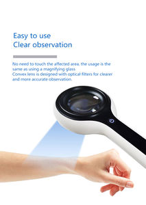 Lampe <span class=keywords><strong>de</strong></span> détection du vitiligo à succès : uniformité des points <span class=keywords><strong>de</strong></span> lumière, détection précise, anti-toxique et anti-bactérien, détection des infections fongiques - Product Image 5