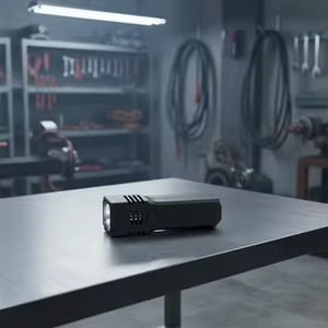 Linterna Solar Recargable King-FAVOUR COB de 11300 Lúmenes con Ventilador Integrado + Carga Rápida USB-C, Aluminio, IP65, Resistente a Golpes y Agua - Product Image 5