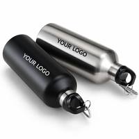 Bouteilles d'eau sportives en acier inoxydable 304 réutilisables en gros (ODM & OEM) – 500 ml avec logo personnalisé