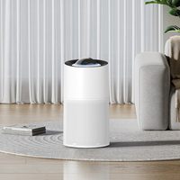 Purificateur d'air à usage personnel à domicile Whaletoo avec véritable filtre Hepa carbone PM2.5 capteur de poussière purificateur d'air