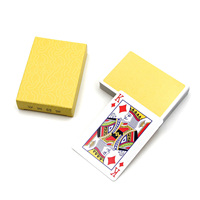Cartes à jouer européennes populaires, entièrement colorées, recto-verso, imperméables, impression 57*88mm, noyau noir, design personnalisé, cartes à jouer en papier