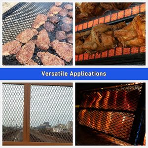 Kerty Steel Expanded Metal Sheet 48 x 24 Inches 11 Gauge Cold Rolled <b>For</b> BBQ <b>Grill</b> - Product Image 6