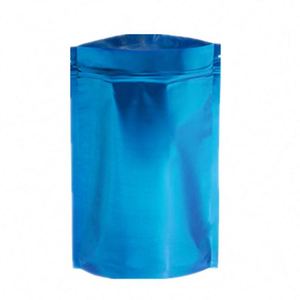 Sac en aluminium à fermeture éclair autoportant avec logo personnalisé, prix usine 2026, 14x20cm, pack promotionnel - Product Image 4