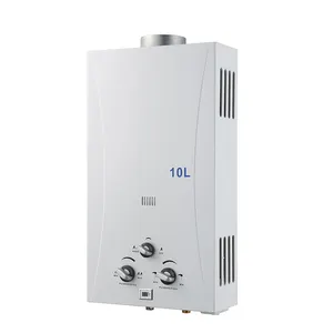 China hot selling tankless lpg ng 6L 8L10L13L 18L 26KW instant gas shower boiler bathroom wall mounted gas hot water heater home