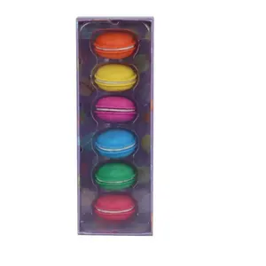 Round Cute Rubber Erasers Multicolor Fancy Mini Erasers For Kids