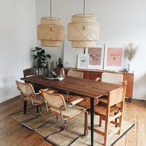 Simig lighting <span class=keywords><strong>lampadario</strong></span> di bambù minimalista moderno nordico per soggiorno camera da letto sala da pranzo - Product Image 2