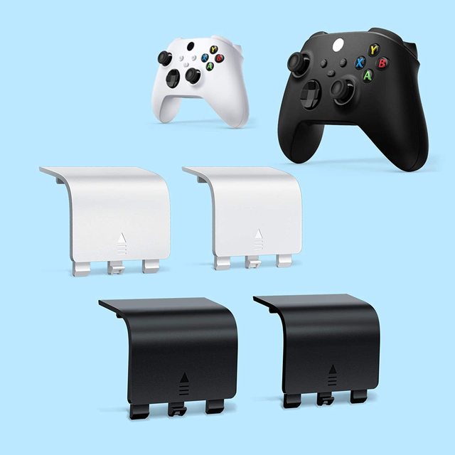 In-stock for Xbox Series X/S Battery Cover Elite Version Repair Parts Replacement Back Cover