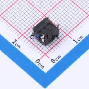 GT-TC116B-H043-L1 Tactile Switch Through hole Component (THT) Switch Single Pole Single Throw Round Button 2.5N Through Hole - Product Image 2
