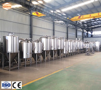 Fermenteur à bière 100L 200L 300L 400L Unitank à enveloppe pour nano-brasserie