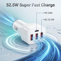 Chargeur de Voiture USB d'Urgence pour Voyages Quotidiens, Alimentation de Secours Fiable, Charge Rapide pour Téléphone, Équipement d'Urgence Automobile