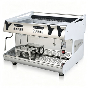 Máquina <span class=keywords><strong>de</strong></span> Espresso Semiautomática Profesional C30 Italiana <span class=keywords><strong>de</strong></span> 2 Grupos, Cafetera <span class=keywords><strong>de</strong></span> <span class=keywords><strong>Acero</strong></span> <span class=keywords><strong>Inoxidable</strong></span> - Product Image 6