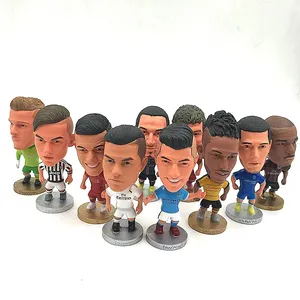 Jugadores de fútbol Modelos 3D Figuritas Estatuas Figuras DE ACCIÓN personalizadas Juguetes de PVC Juguete de Arte de vinilo personalizado