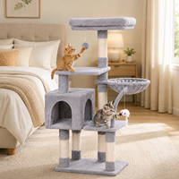 Hamac compact en peluche OEM pour chat
