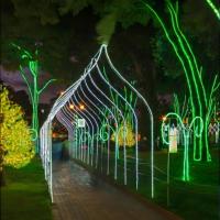 Wasserdichtes, langlebiges LED-Seil licht für den Hausgarten Weihnachts baum Dekorative Außen beleuchtung IP65-Bewertung
