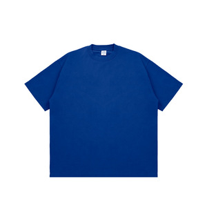 Áo thun nam chất liệu cotton 100%, in logo tùy chỉnh, dáng rộng, ngắn, kiểu jersey, cao cấp, nặng ký - Product Image 3