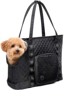 Küçük köpekler için cepler ile nefes taşınabilir yumuşak taraflı köpek taşıyıcı-hafif Tote çanta - Product Image 2