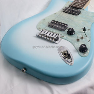 Guitarra Eléctrica GALYDA G700 Mate con Clavijas de Afinación Totalmente Encapsuladas, Puede Cambiar entre Pastillas Simples/Dobles, Mástil de Arce, Diapasón de Palisandro - Product Image 4