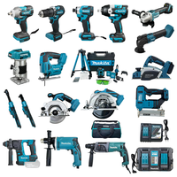 Outils Makita 18V pour le travail du bois en extérieur, réparation automobile, outils électriques de haute qualité, outils de réparation automobile sans balais, échantillon en stock, outils rouges