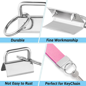 Hot Bán Tú<span class=keywords><strong>i</strong></span> Xách Kim Loạ<span class=keywords><strong>i</strong></span> Phụ Kiện Kết Hợp Màu Sắc Keyring <span class=keywords><strong>Key</strong></span> Fob Phần Cứng Vớ<span class=keywords><strong>i</strong></span> Vòng Cầu Vồng Clip Móc Chìa Khóa Làm Phần Cứng Nguồn Cung Cấp - Product Image 5