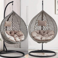 Vente en gros de haute qualité balançoire suspendue oeufs de chaise patio jardin complexe à vendre
