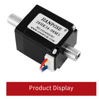 Motor Stepper Dual Axis Hanpose Nema 11 0.8a 28HK34 28HK40 28HK50 1.8 Derajat 2 Fase