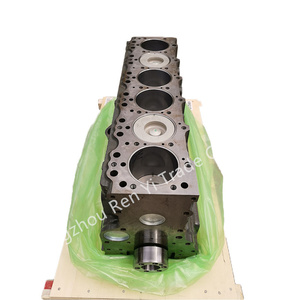 בלוק קצר חדש ואיכותי למנוע 6BG1T 6BG1 עבור משאית איסוזו פורוורד ומחפר היטאצ'י EX2005, חלקי חילוף לרכב - Product Image 3