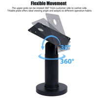 Support de tablette tactile POS avec fixation VESA pour bureau, angle réglable, pour affichage POS en magasin