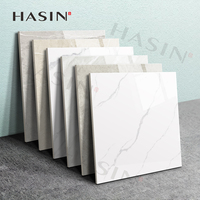 Nouvelles carreaux de sol en porcelaine de luxe Villa 60X60 60x120 80x80 brillants effet marbre, carreaux de céramique émaillés pour salon