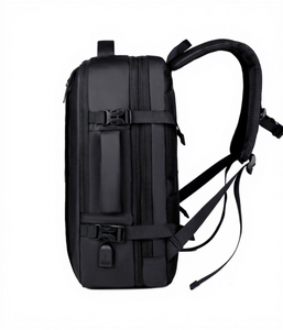 Wholesale Unisex Large Capacity Business Expandable <b>Waterproof</b> Travel Laptop <b>Pack</b> with USB Polyester - Product Image 6