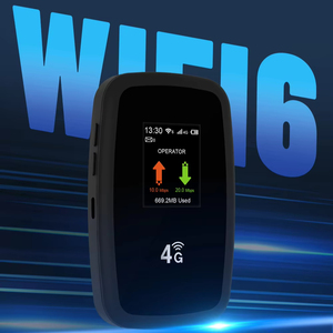 JIMI 3900mAh 便携式 WiFi 路由器移动热点 300mbps 最大速度 LAN数据速率解锁 LTE 办公室防火墙 袖珍型 MIFI - Product Image 2