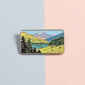 Logo personalizzato Logo Souvenir città magnetico magnete da frigorifero turis Souvenir in metallo bandiera magneti da frigo - Product Image 1