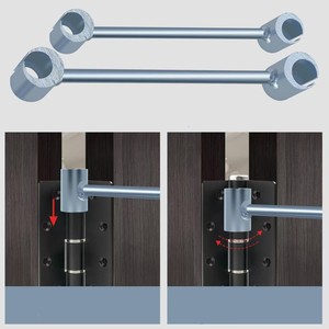 Set di 2 pezzi chiave per la riparazione della cerniera della porta chiave per aggiornare la chiave chiave chiave - Product Image 3