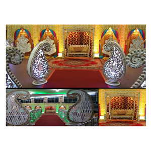 Hermosa Paisley decoración de boda pasillo boda Paisley Aisley forma de decoración de la boda de fibra de Paisley para la decoración de pasarela - Product Image 1