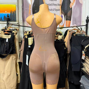 Kolumbianische Faja Moldeadoras Ganzkörper-Shapewear in Unifarbe mit Verstellbaren Schultergurten, Bauchkontrolle und Schlankheits-Kompressionswirkung - Product Image 3